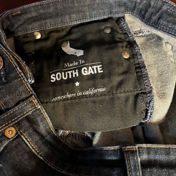 Adriano Goldschmied woman’s blue jeans  pants slim straight The Stevie 28R - Picture 8 of 10